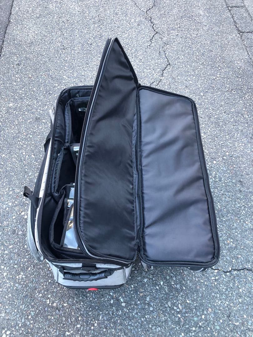 ABS PRO-AM ボウリング用バッグ 3個入れ　キャスター付き