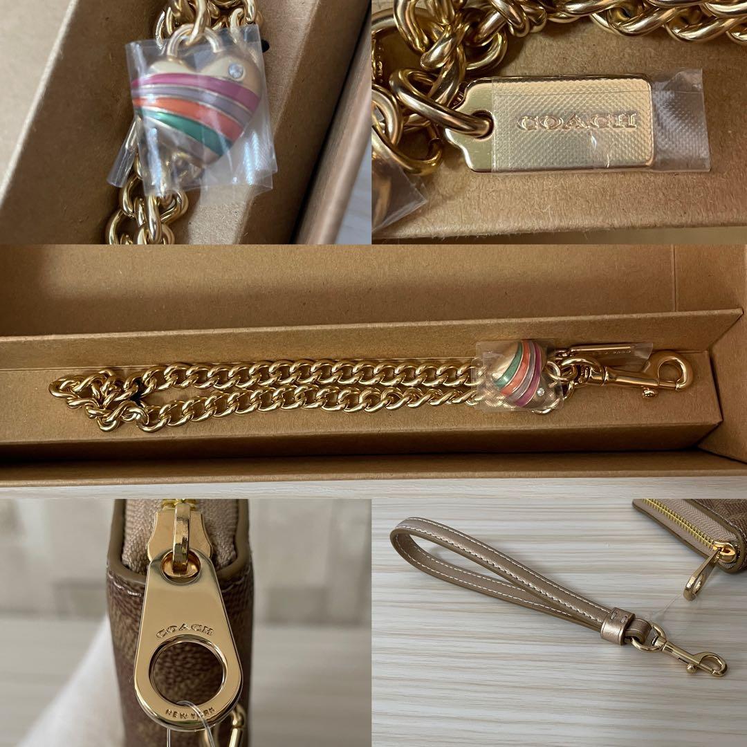 早い者勝ち！訳あり新品 【箱付き】COACH 長財布 シグネチャー柄