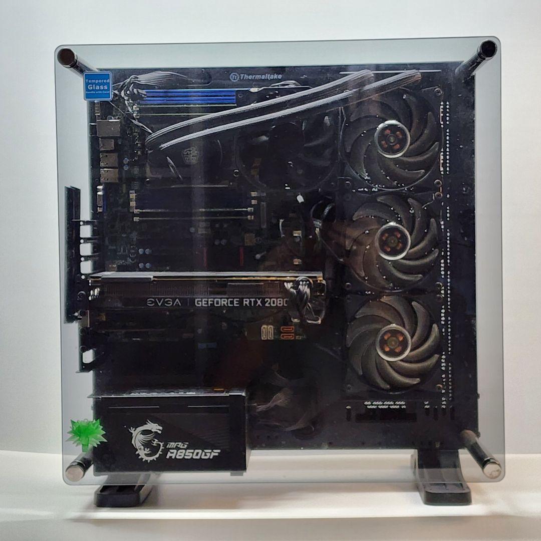 サーバーコンピュータ、EPYC 7402、128GB メモリ、 RTX2080、