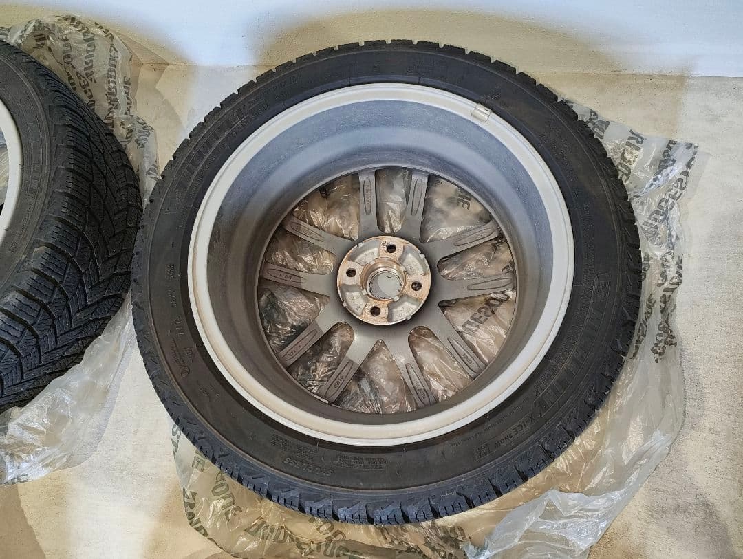 17インチ 日産純正ホイール・ミシュランスタッドレスタイヤセット