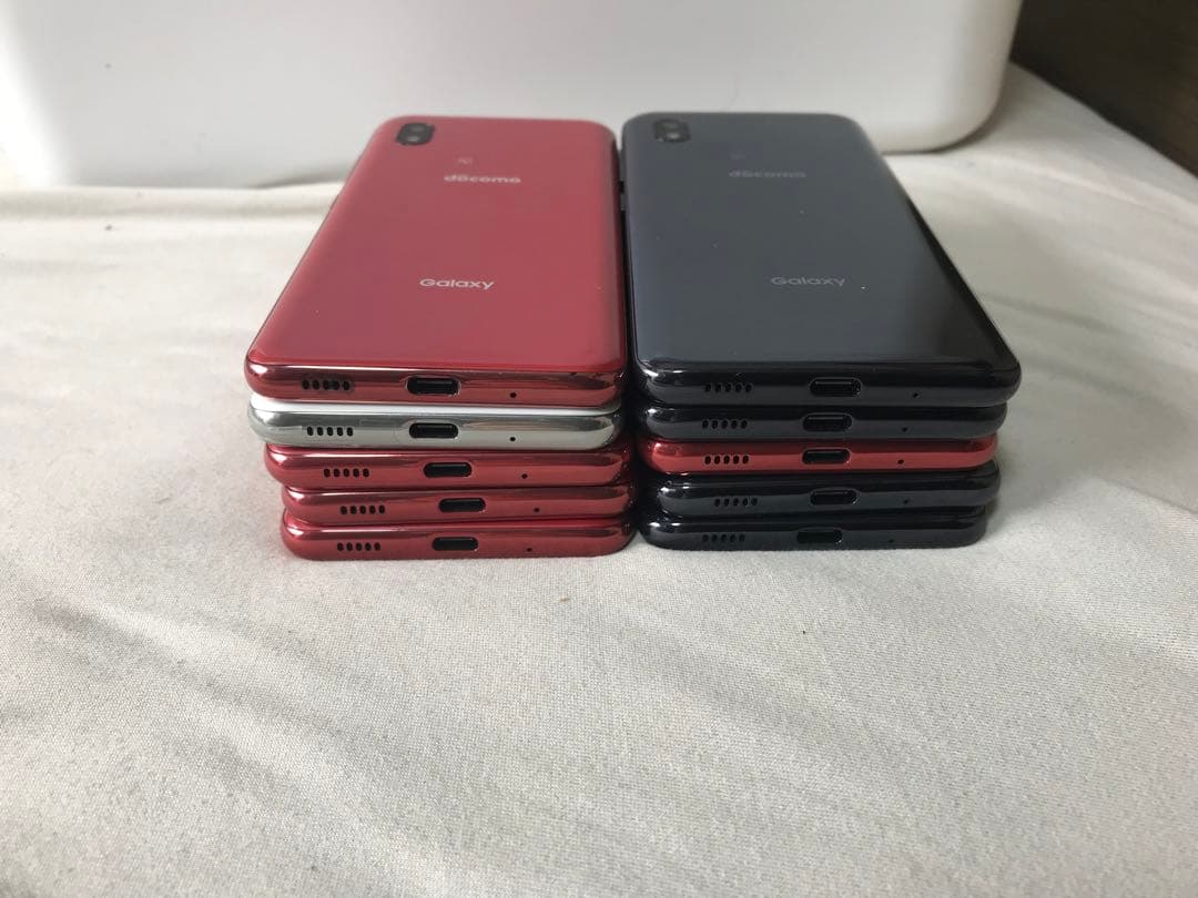 GALAXY A21 カラー3種類初期化済み10個docomo6