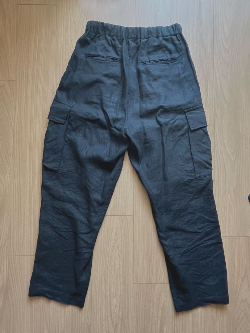 WIRROW リネンカーゴパンツ