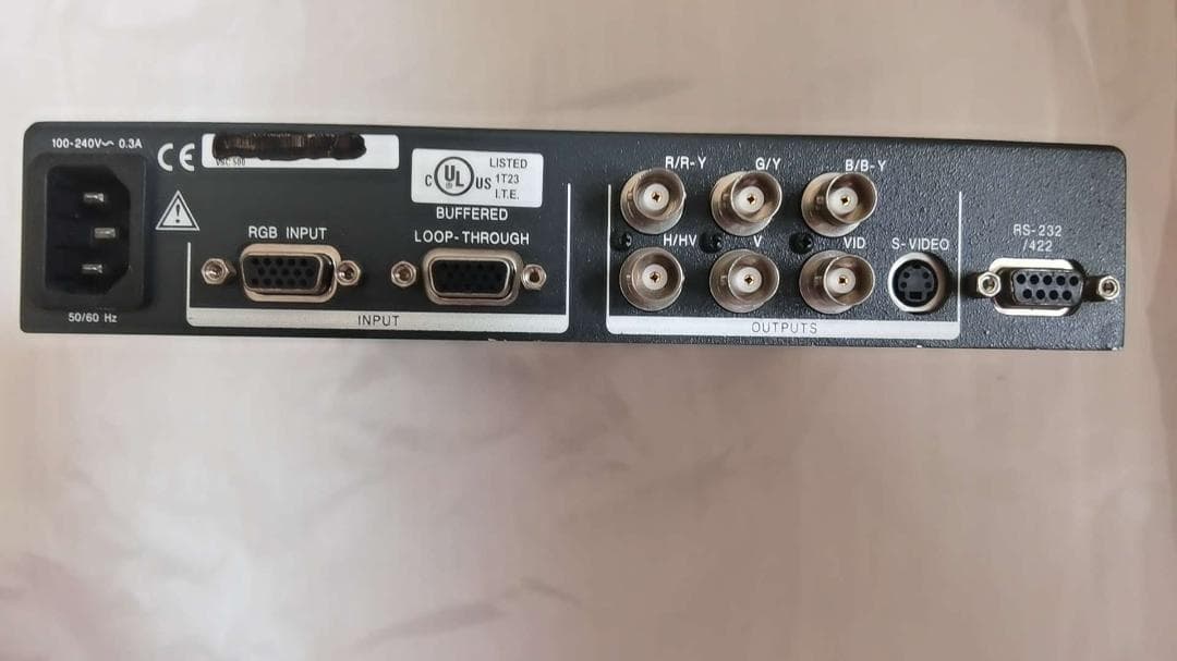 MR-EXTRON01 Extron製スキャンコンバータ VSC 500