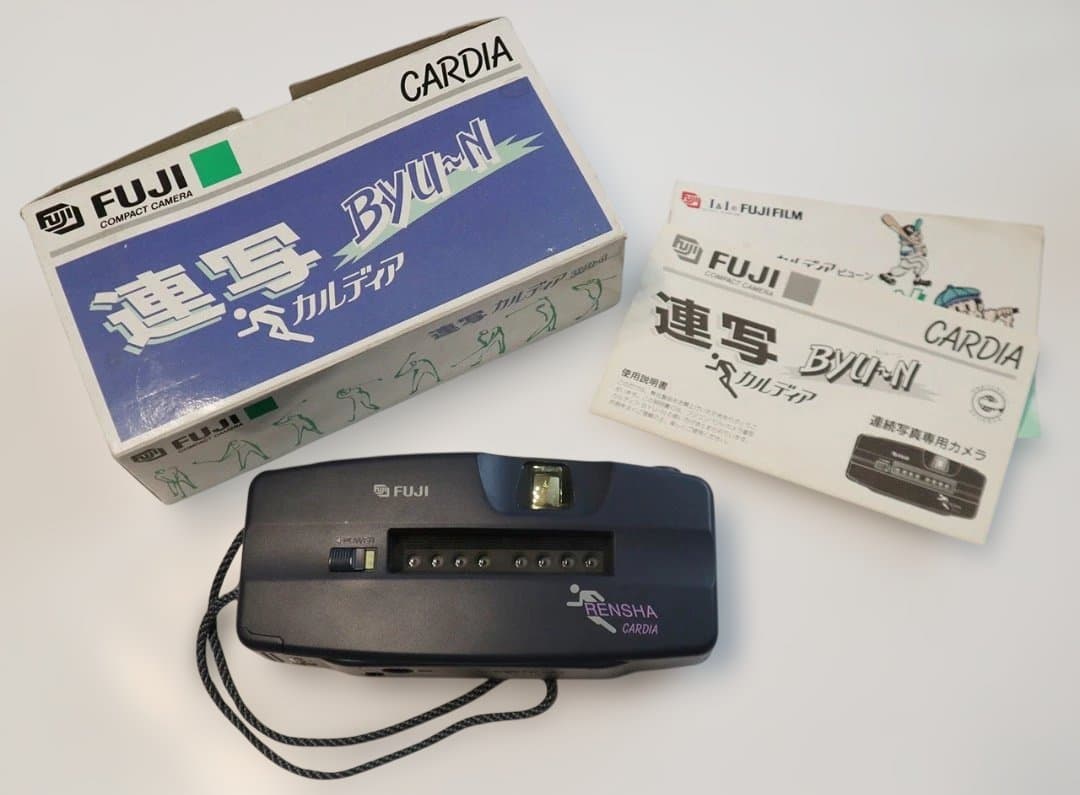 FUJIFILM 連写カルディア Byu〜n｜8コマ連続撮影・希少モデル