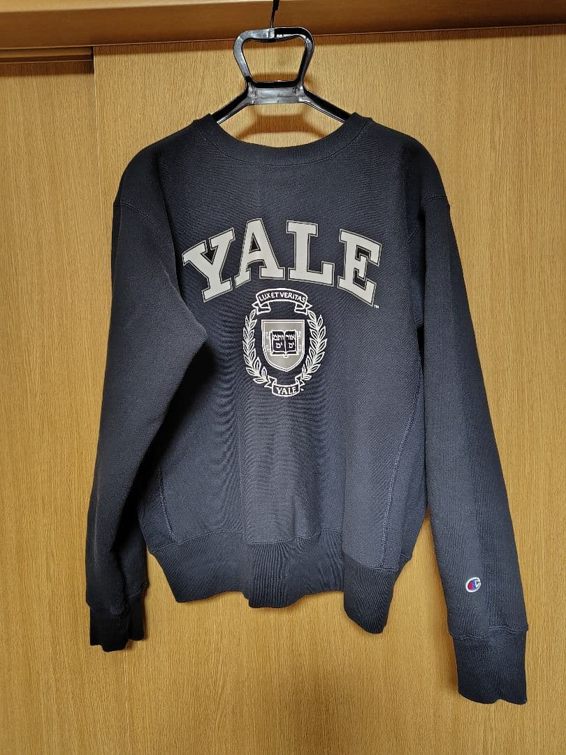 美品！　赤タグ Championリバースウィーブ ネイビースウェット　XL