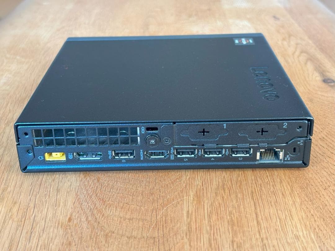 ミニPC ThinkCentre M75q-1 Tiny Ryzen 5 3400GE