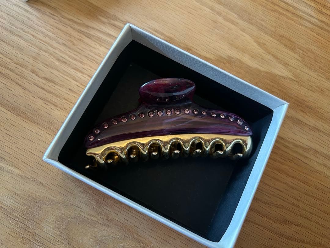 塗装ハゲなし★ACCA アッカ　ティアラクイーン　Lサイズクリップ　ワインレッド