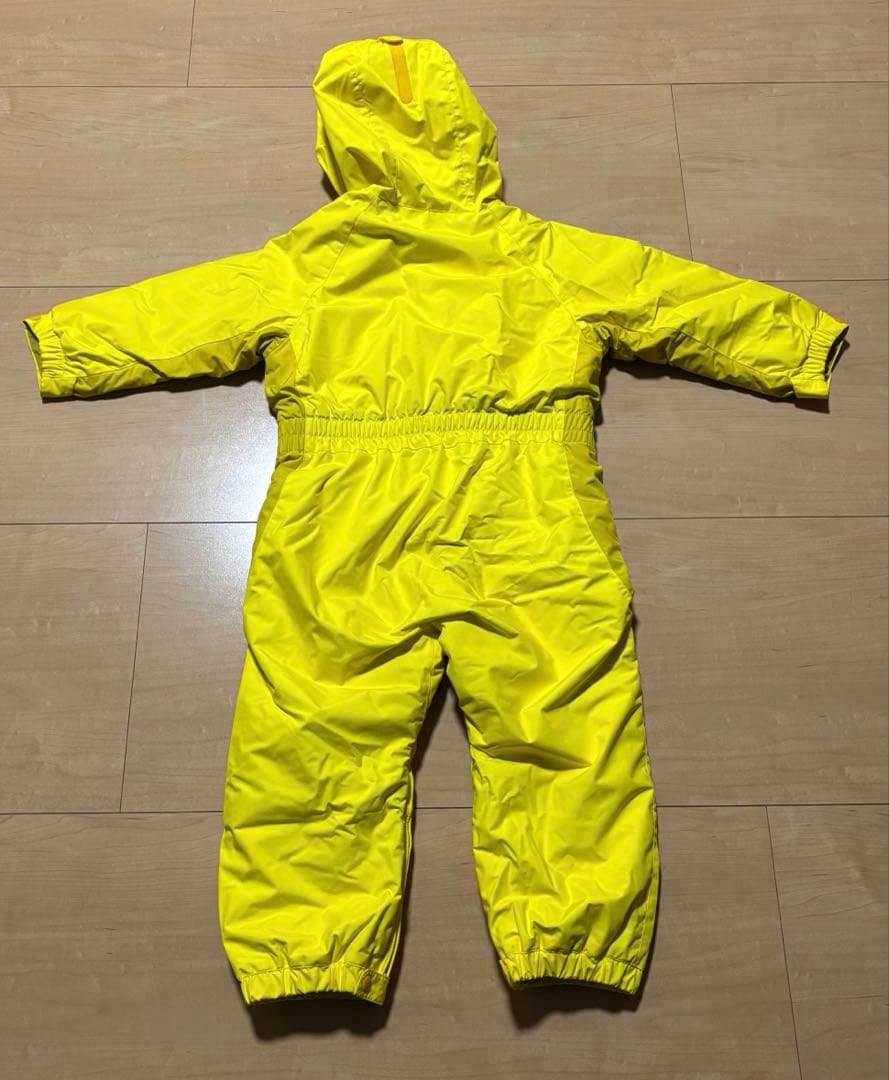 【mont-bell】スノーウェア カバーオール イエロー 100cm