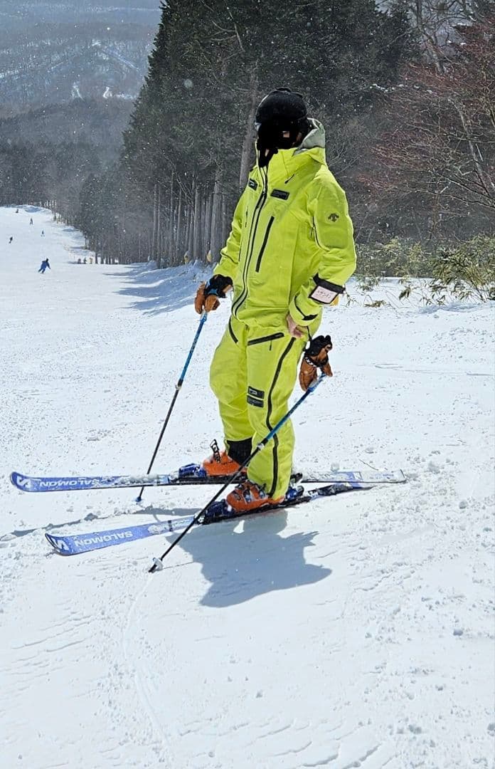 非売品・選手用 デサント TD メイトモデル スキーウエア 上下セット L