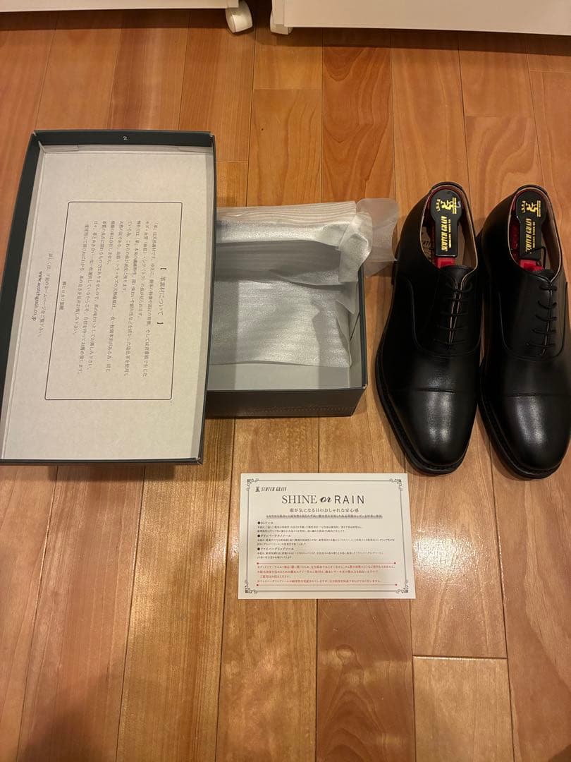 (値下げ)未使用品スコッチグレインシャインオアレインストレートチップ