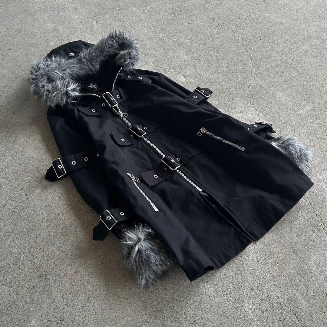 00’s Archive ボンテージ ファーコート アーカイブ Y2K グランジ