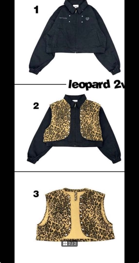 HTH レオパードジャケット