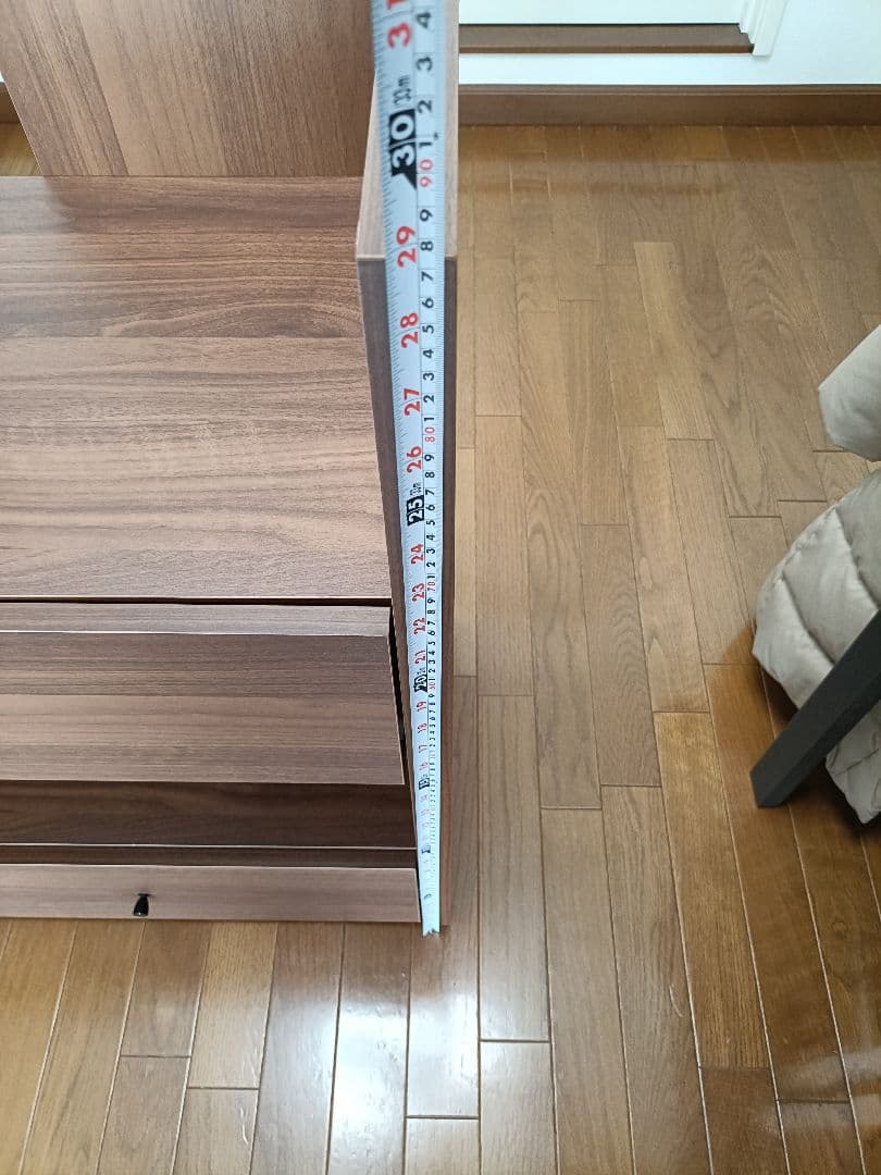 横幅可変式4段チェスト