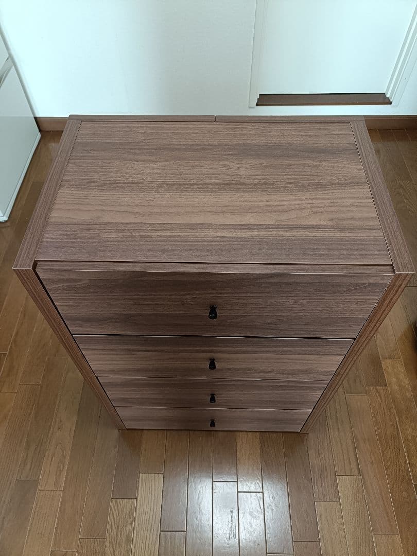 横幅可変式4段チェスト