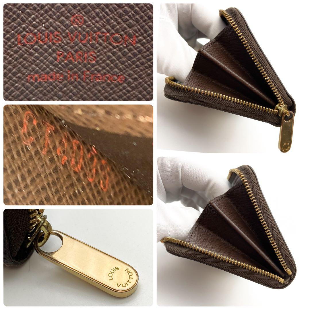 【美品】ルイヴィトン ケース ダミエ ジッピーパース 小銭入れ
