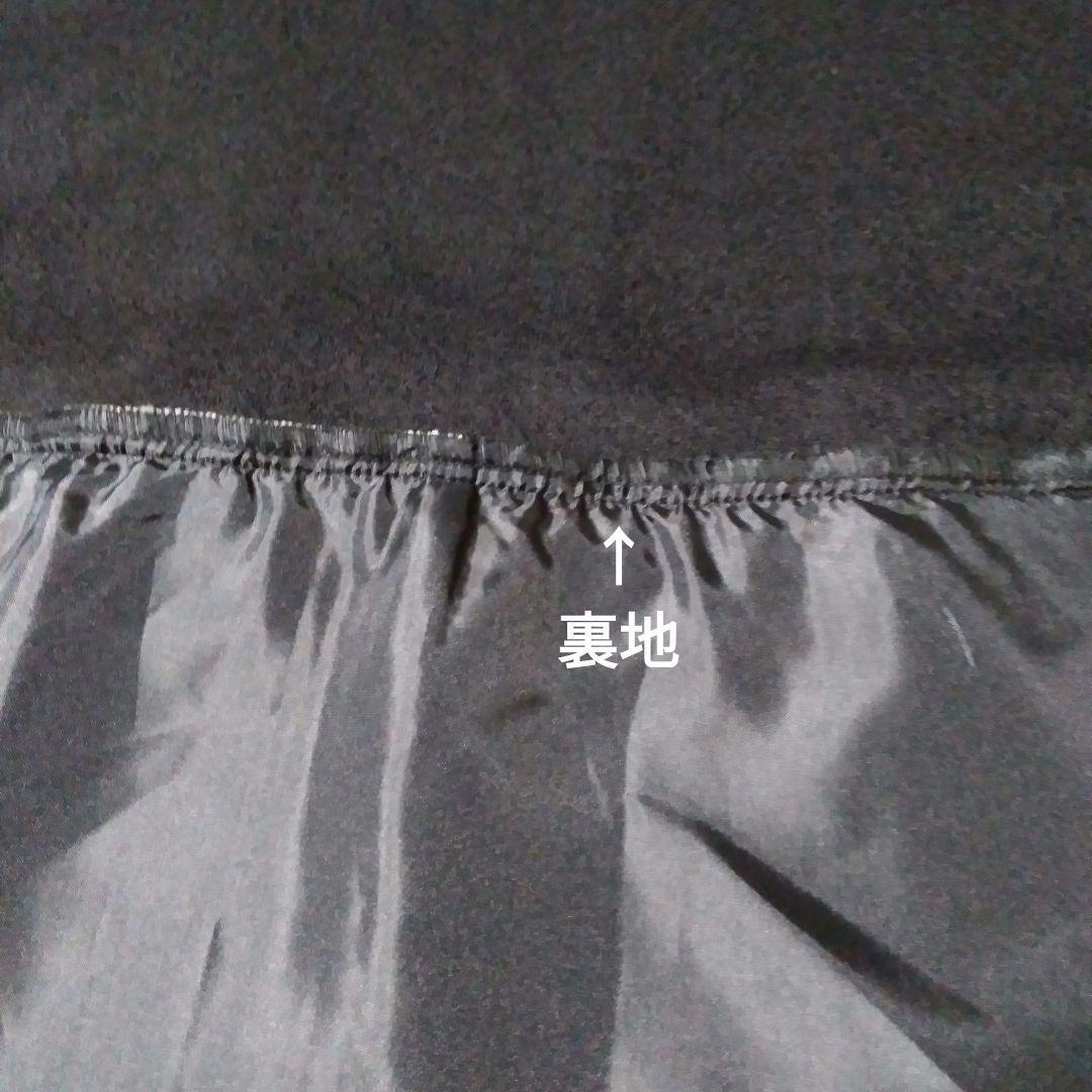 ※専用です※ ジェニーギャルソン裏地付き ハイネックAラインワンピース (黒系)