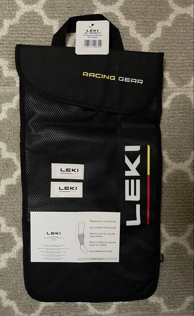 【新品未使用タグ付き】　LEKI スキー プロテクター＜2025＞　レガース