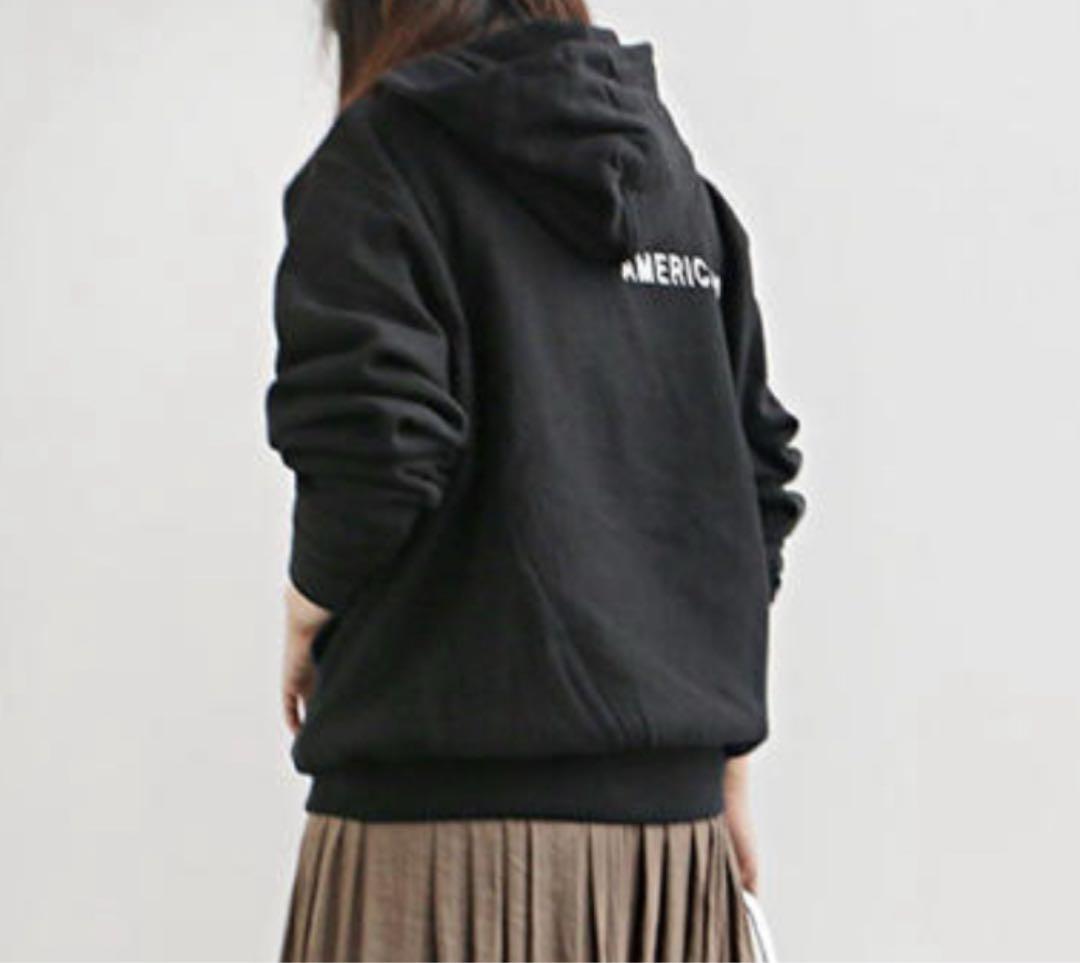 Americana×Championリバースウィーブ＊バックロゴプリントパーカー