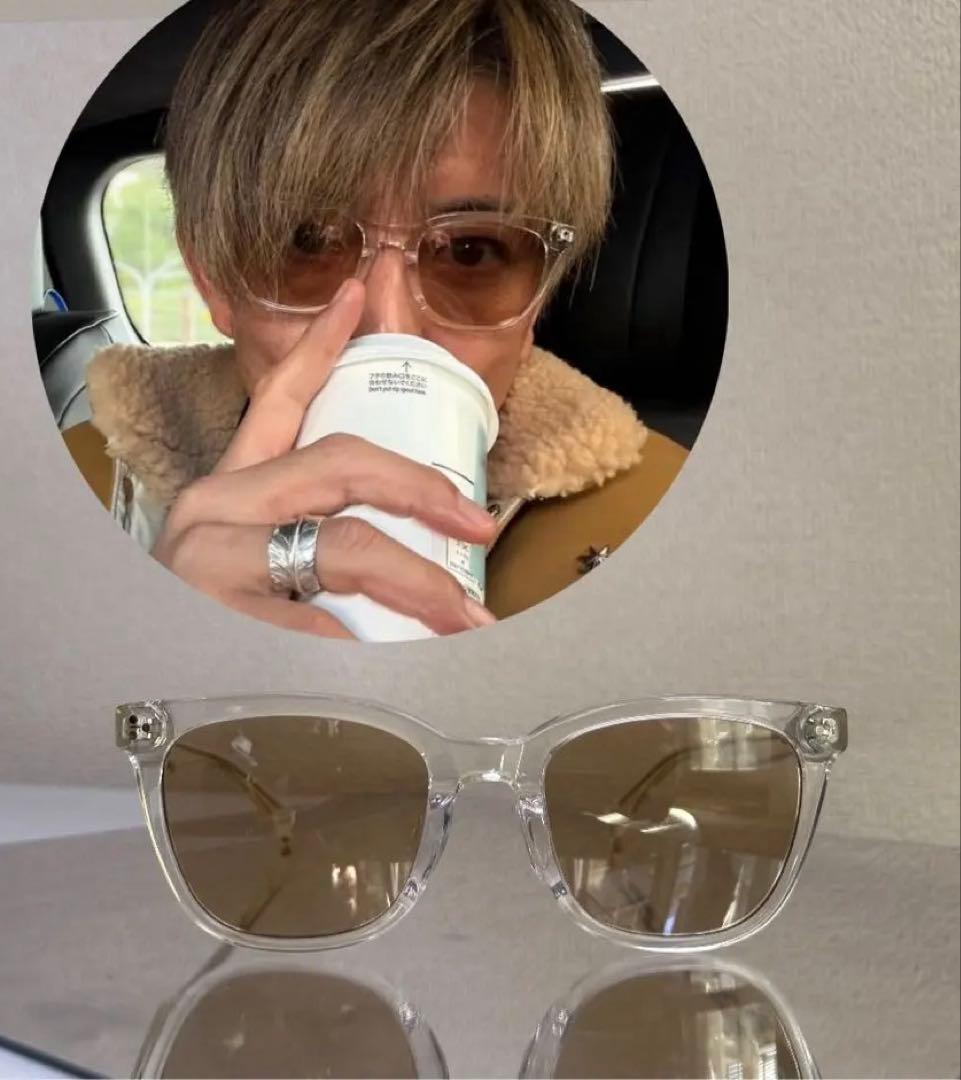 1600アクセス突破。木村拓哉owndays サングラス　クリアグレーフレーム