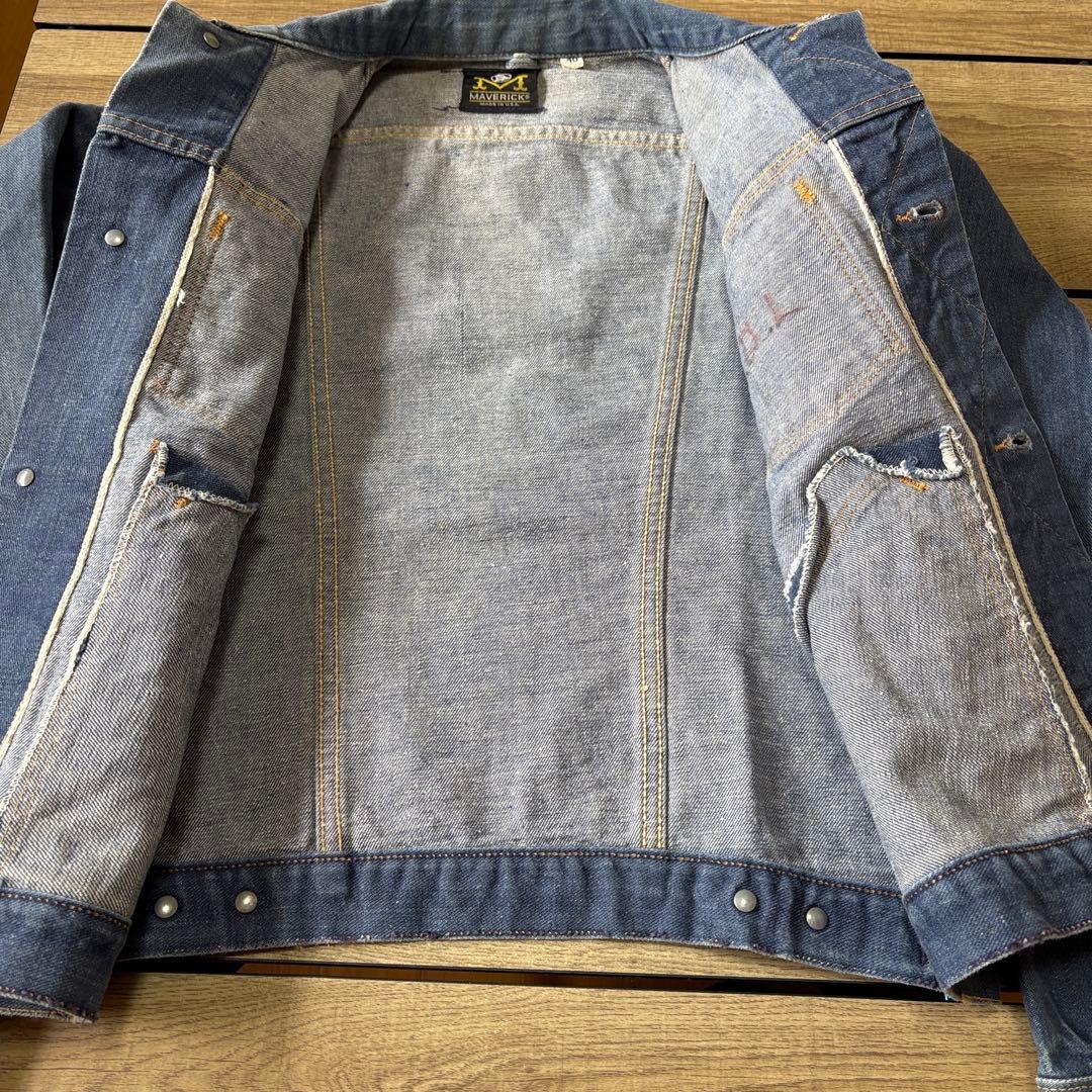マーベリック 70s USA製 124MJ型 デニムジャケット 左綾 ジージャン