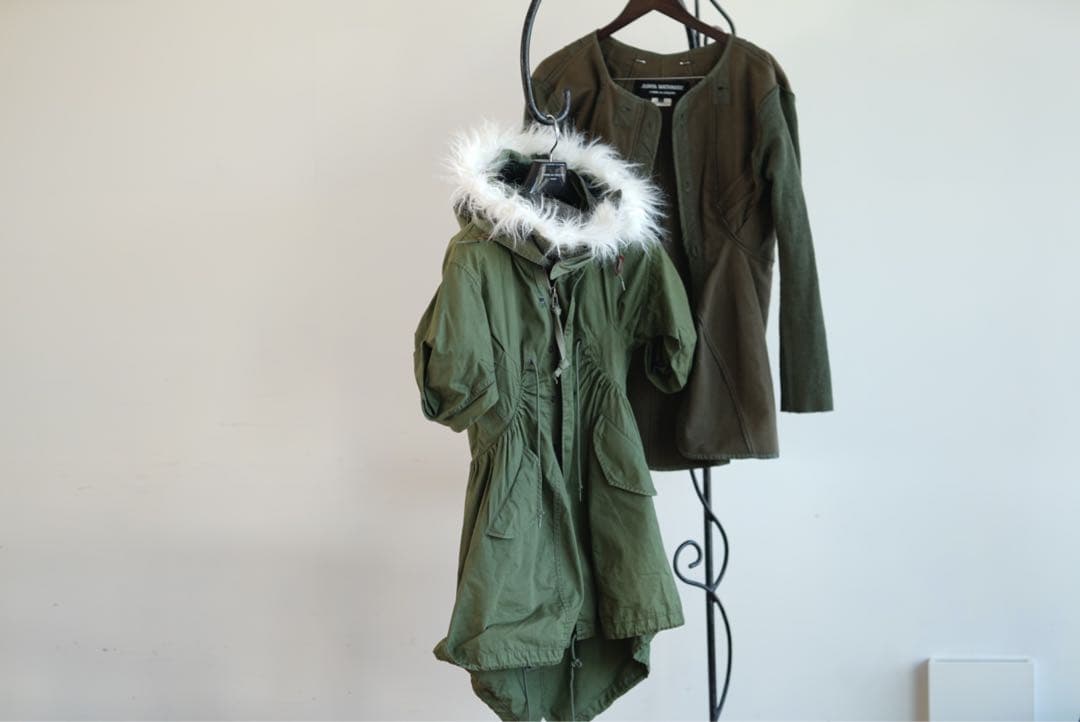 10aw ジュンヤワタナベ コムデギャルソン 3way モッズコート ライナー
