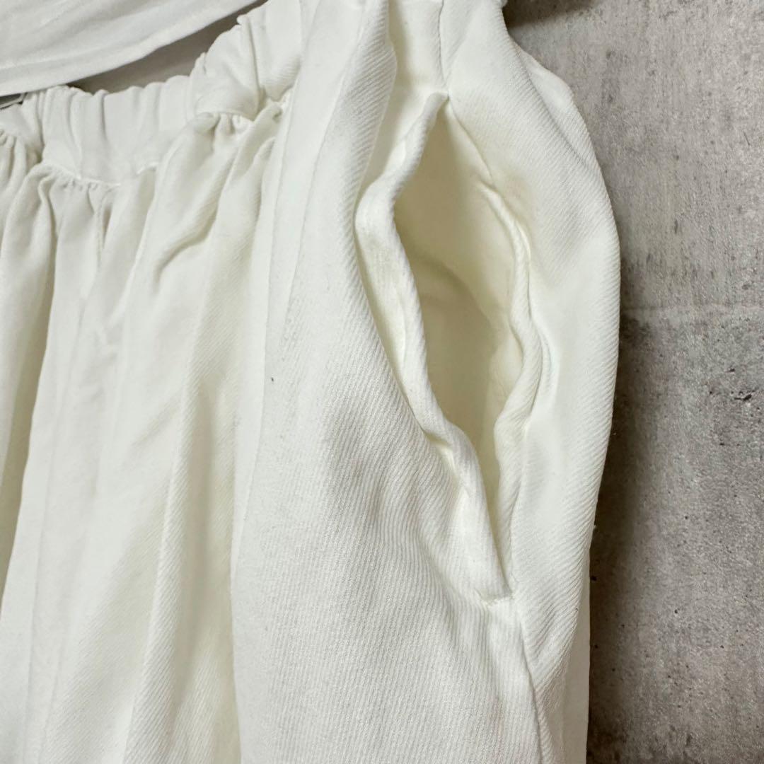 XS COMME des GARCONS かぼちゃパンツ バルーンパンツ 白