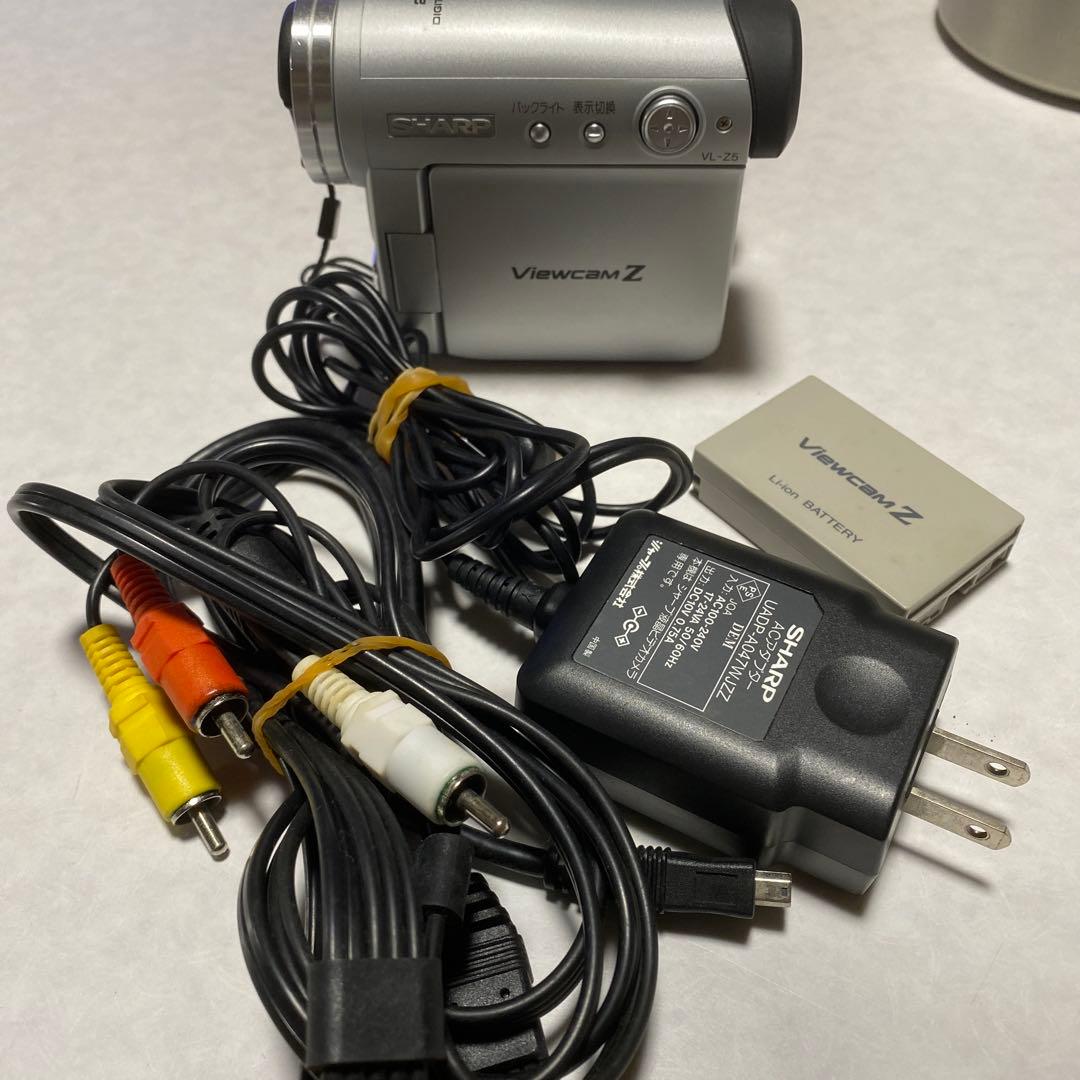 美品　SHARP miniDVビデオカメラ　VL-Z5 ②