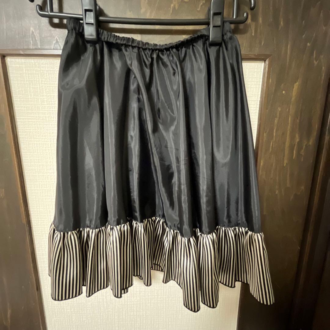 PEACE NOW（ピースナウ）　ミニスカート　黒