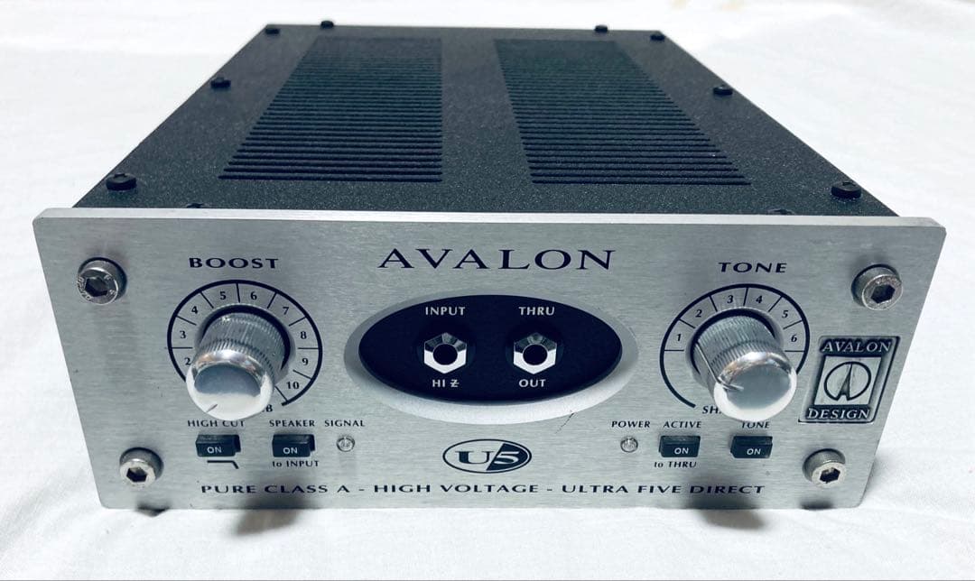 【美品】Avalon Design U5 真空管プリアンプ DI