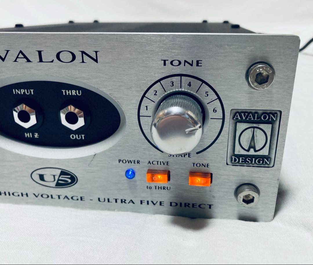 【美品】Avalon Design U5 真空管プリアンプ DI