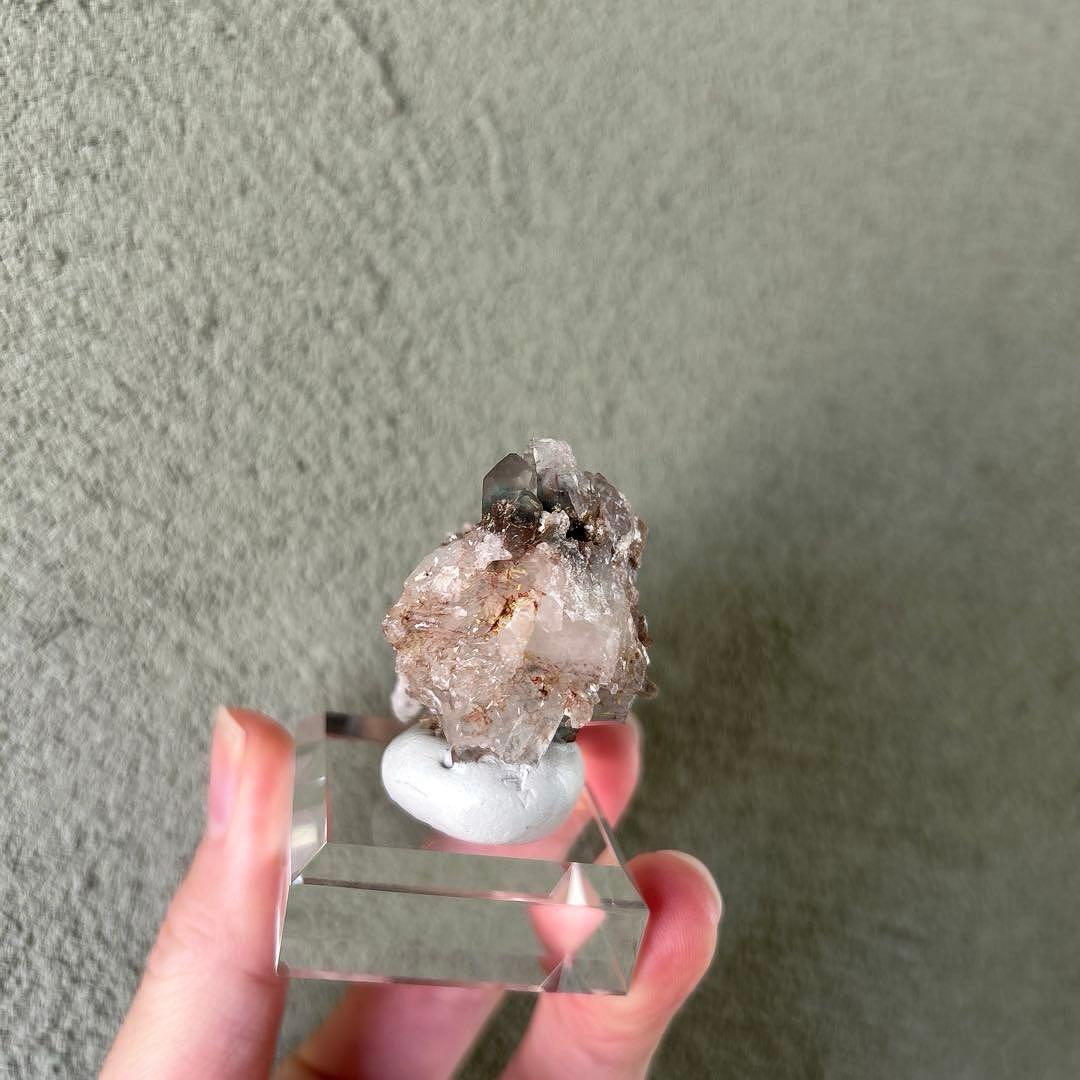 最終価格 希少 Ajoite in Quartz アホイトインクォーツ