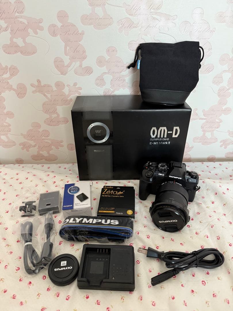 美品「OM-DE-M1 Mark II」「12-40mm F2.8 PRO」