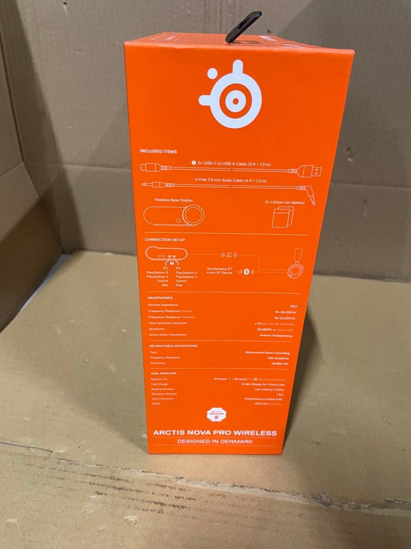 SteelSeries ヘッドホン Arctis Nova Pro ジャンク品