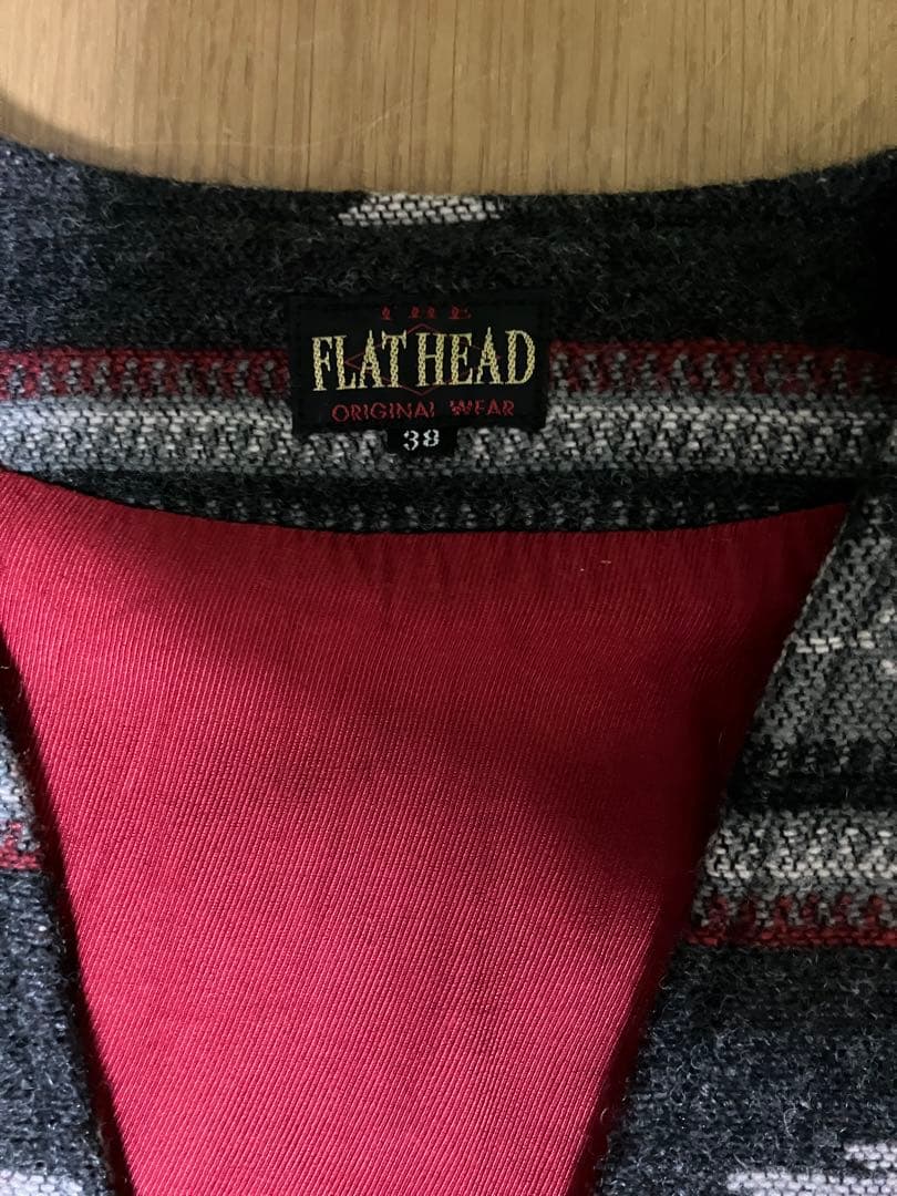 THE FLAT HEAD ブランケット ネイティブ ベスト サイズ38