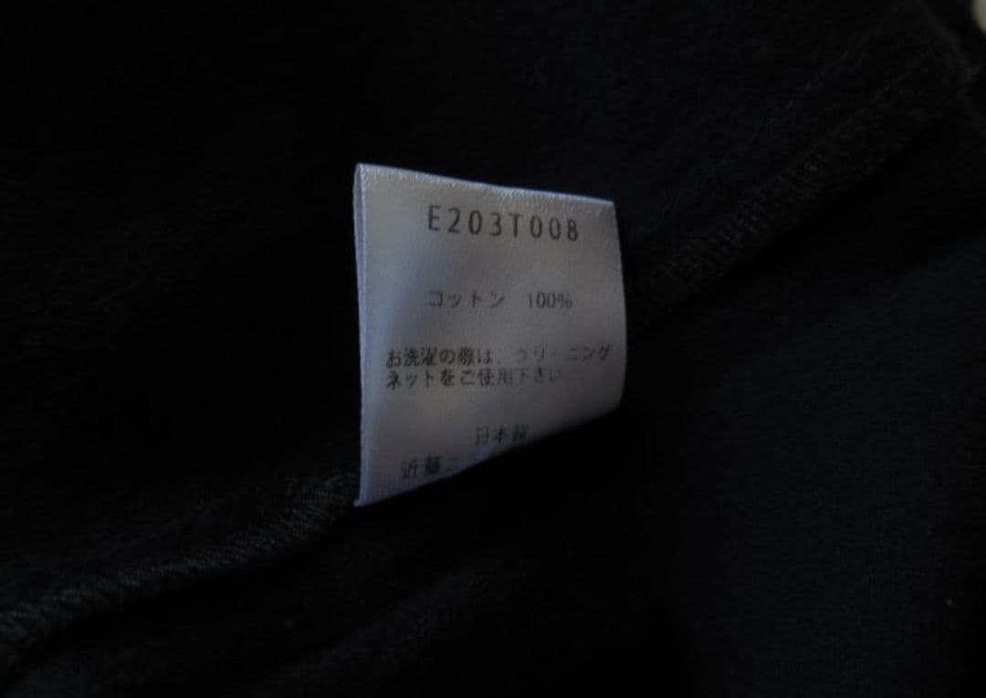 evameva コットン スタンドカラー スクエア シャツ