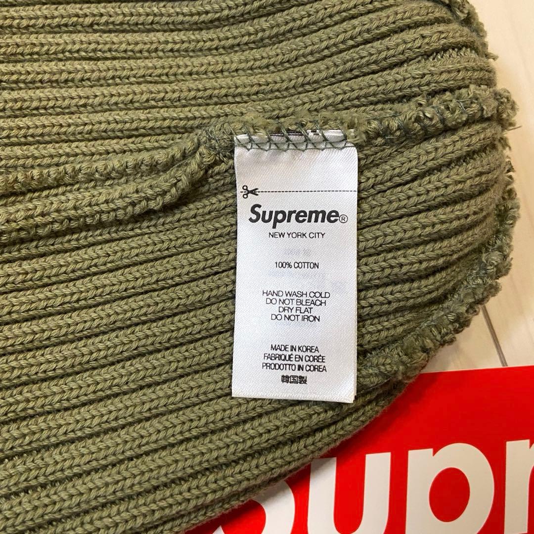 【新品】 Supreme 25SS Overdyed Beanie オリーブ
