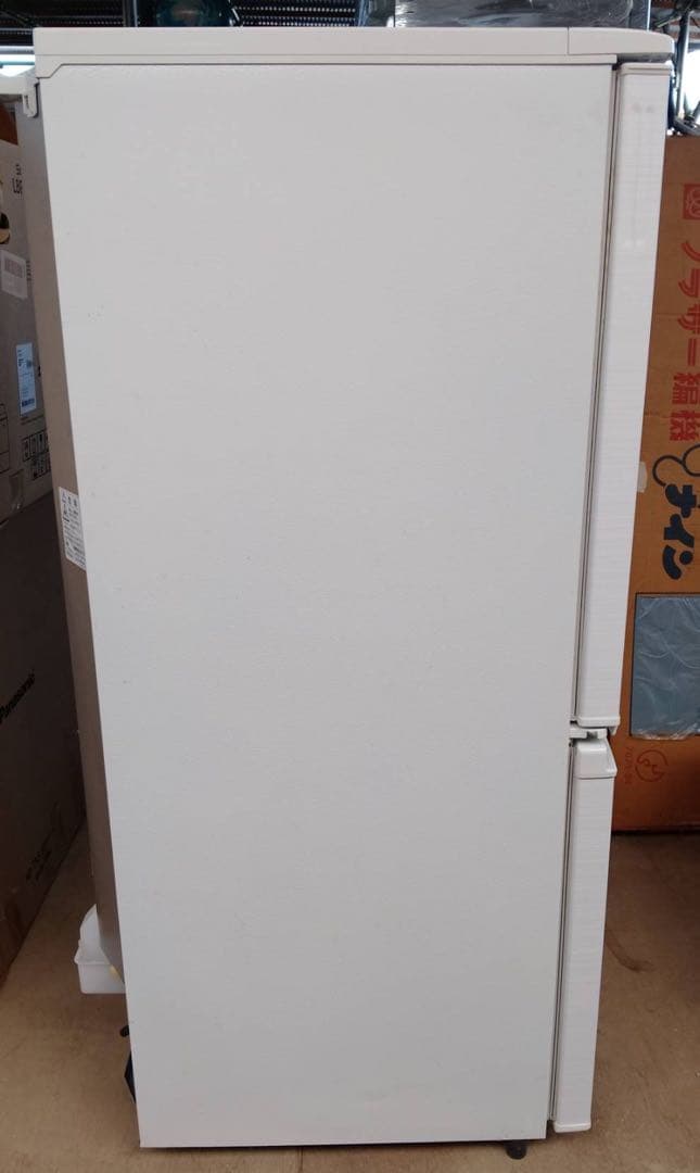 SHARP 2ドア冷蔵庫 137L SJ-D14F-W つけかえどっちもドア
