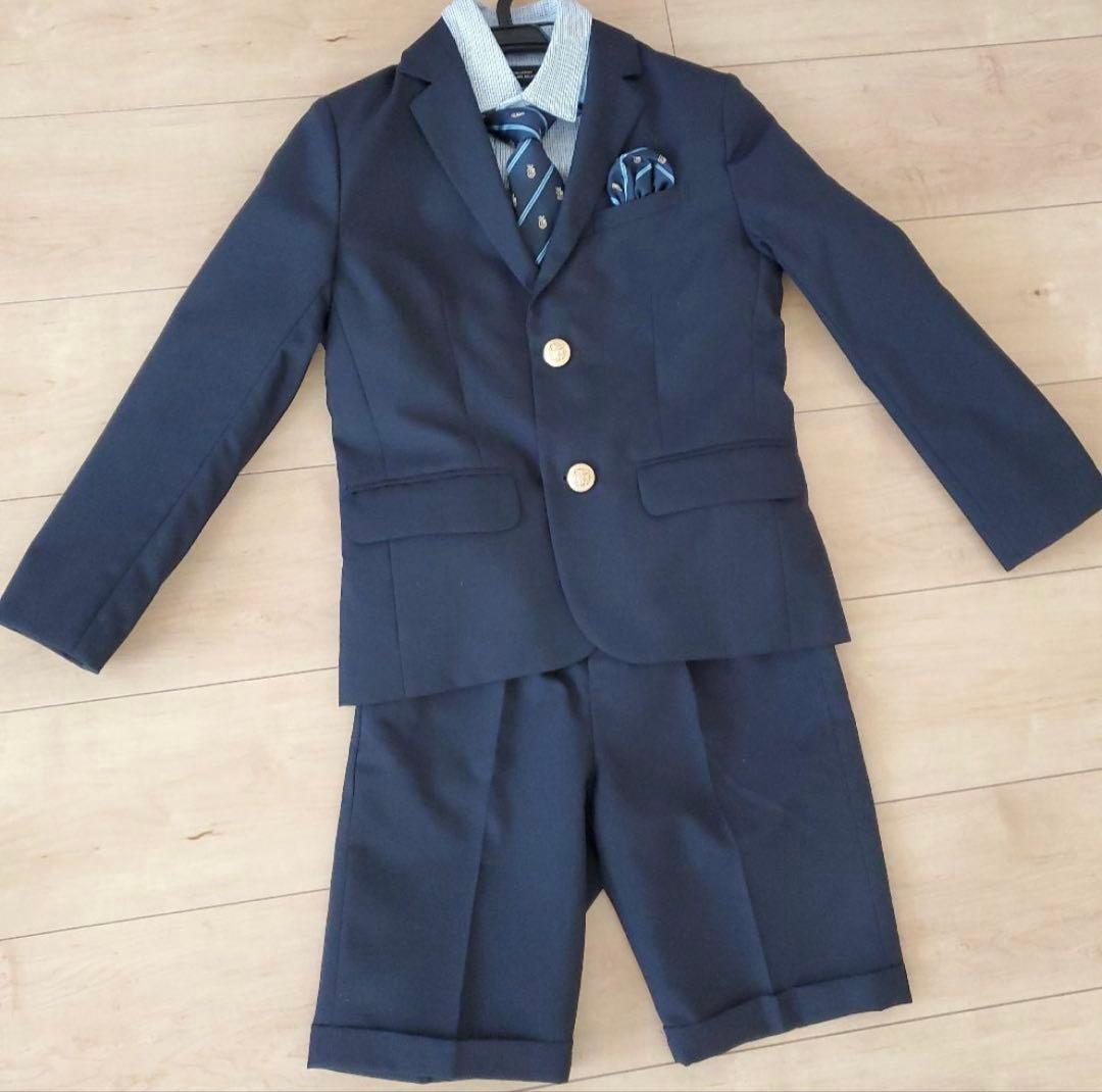 ユナイテッドアローズ　グリーンレーベル　男の子スーツセット　130 　おまけあり