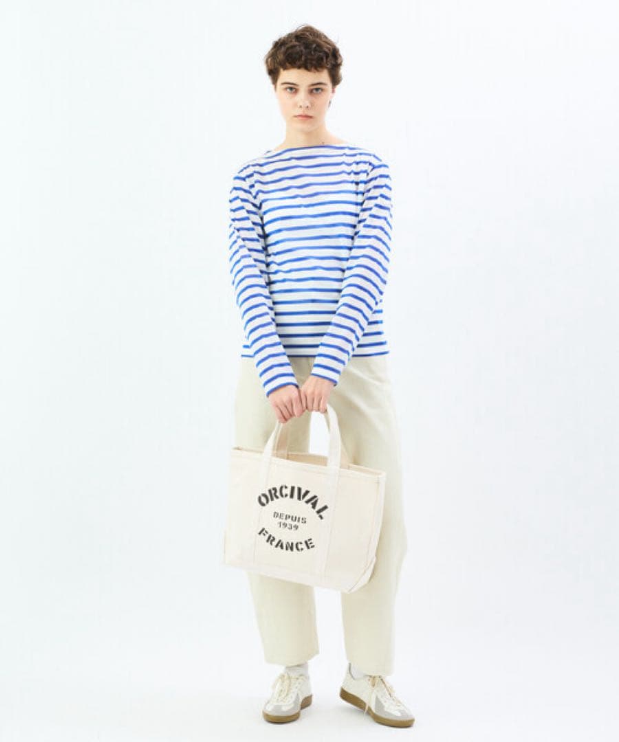 専用新品　ORCIVAL オーシバル　シースルーボートネックカットソーBshop