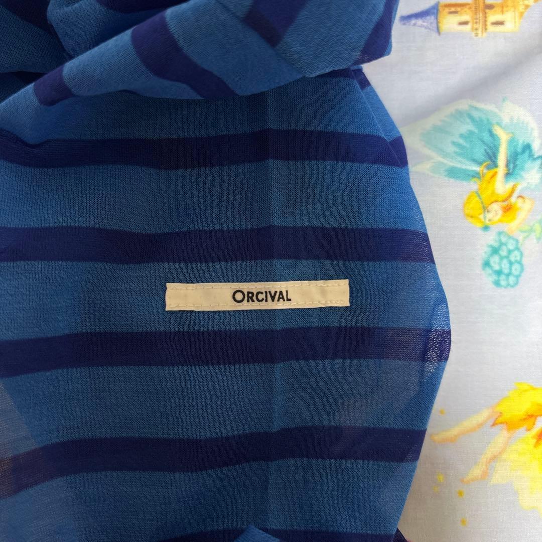 専用新品　ORCIVAL オーシバル　シースルーボートネックカットソーBshop