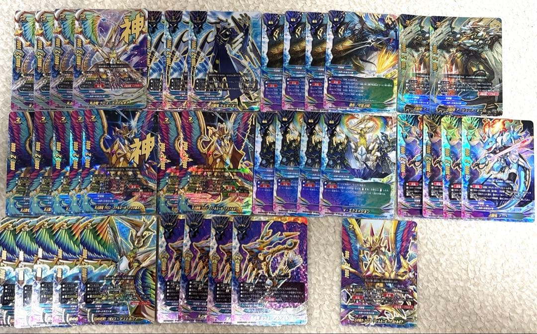 バディファイト引退品　まとめ売り スリーブ付き　　返品不可　値下げ可能