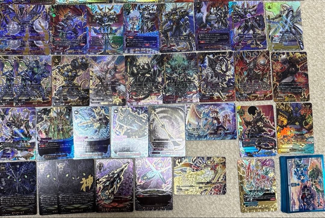 バディファイト引退品　まとめ売り スリーブ付き　　返品不可　値下げ可能