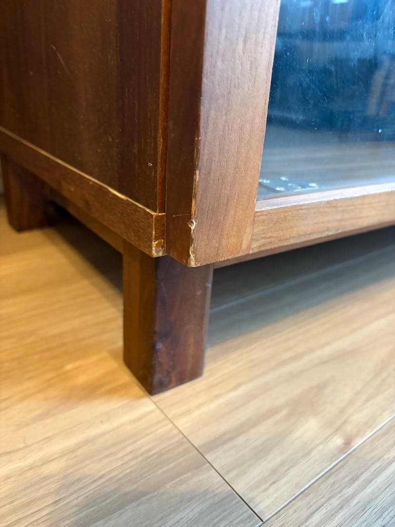 無印良品 テレビボード 幅110cm ウォールナット材