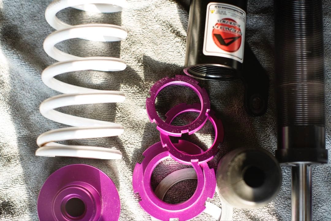 美品　ファイナルコネクション　車高調　プロボックス NCP160