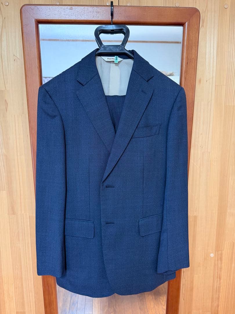 ポールスチュアート Paul Stuart ネイビーブルー ビジネススーツ