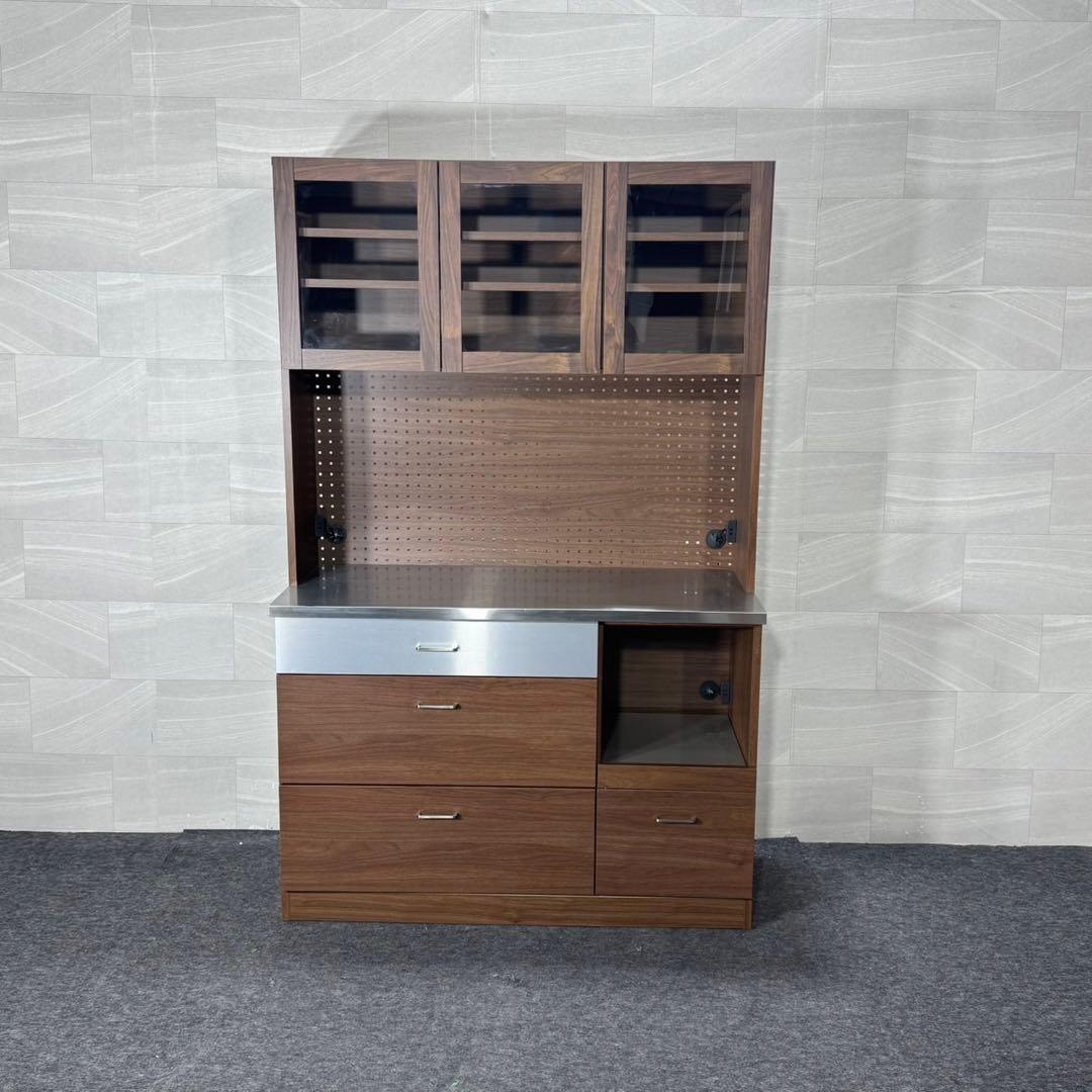 リビングハウス 食器棚 ルシード 幅120cm キッチンボード d3777