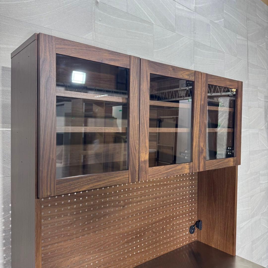 リビングハウス 食器棚 ルシード 幅120cm キッチンボード d3777