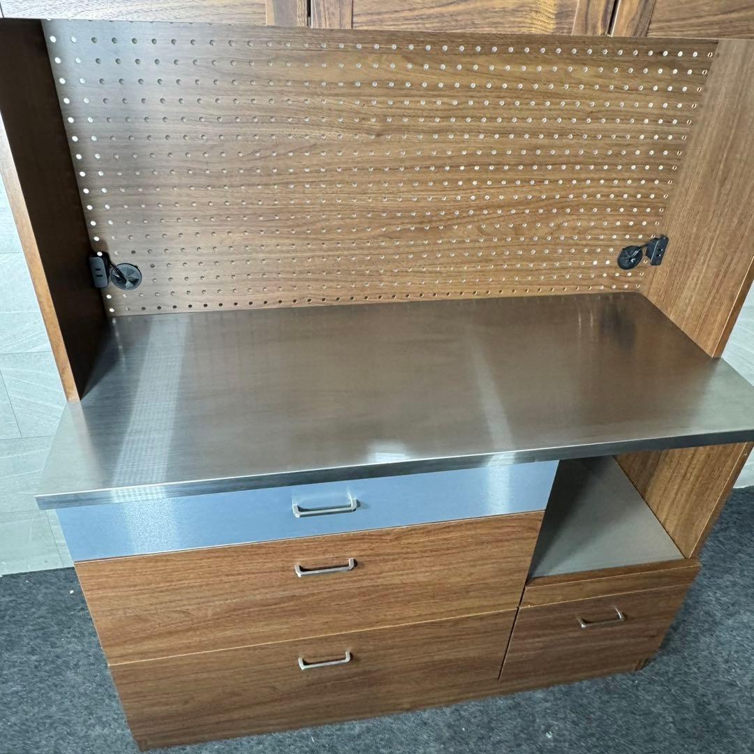 リビングハウス 食器棚 ルシード 幅120cm キッチンボード d3777