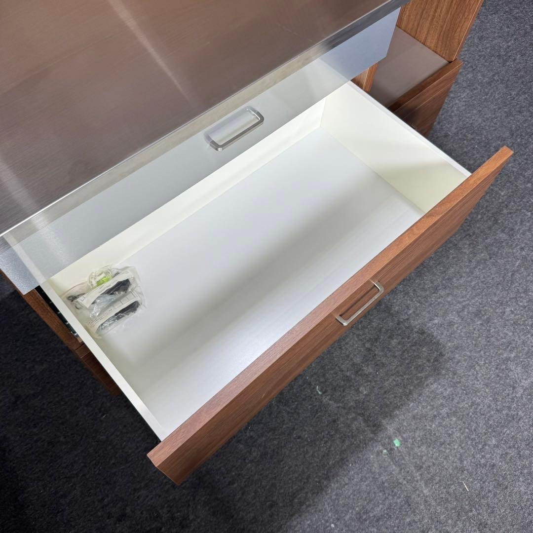 リビングハウス 食器棚 ルシード 幅120cm キッチンボード d3777