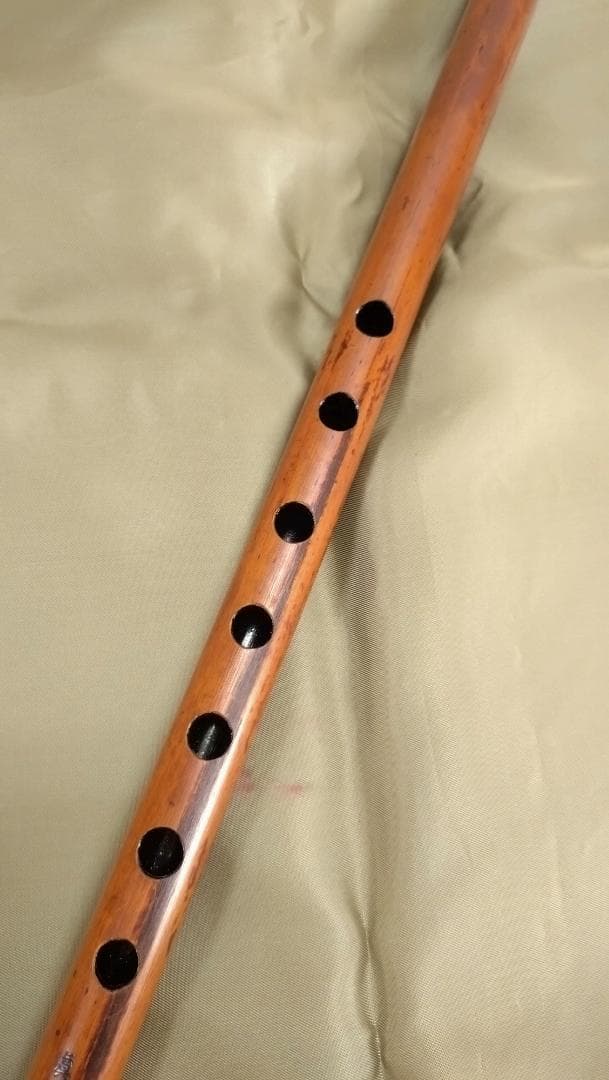 煤篠竹　古典調5本調子　篠笛②